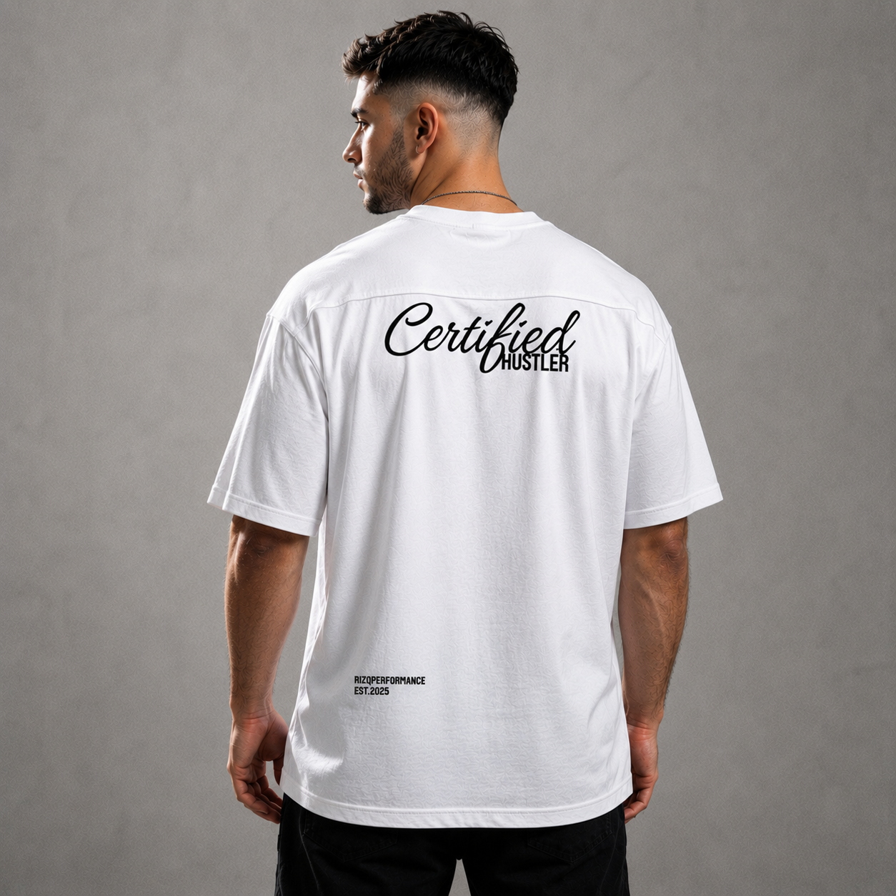 "Execution" T-Shirt „OFF White“